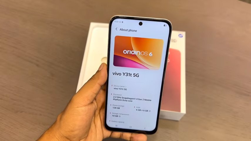 vivo y31t software